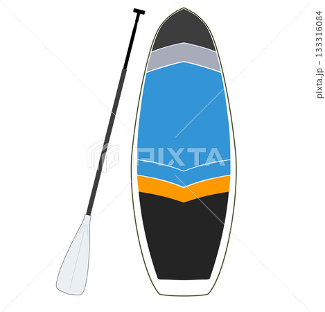 サップボードとパドル 133316084
