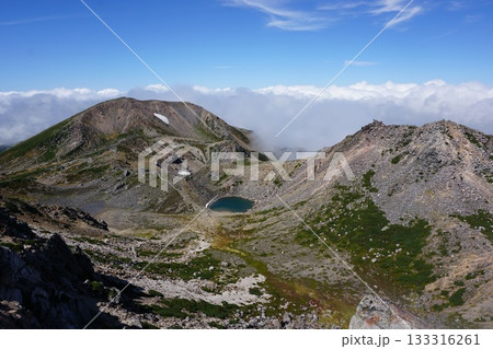 日本三霊山・白山の写真素材 133316261
