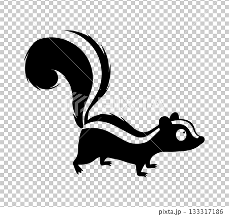 スカンク 133317186