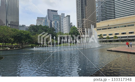 this is landmark around KLCC tower or Petronas Towers. this is landmark around KLCC tower or Petronas Towers. 133317348