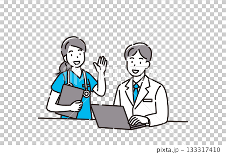 醫生 醫療專業人員 計算機 醫生 醫療專業人員 計算機 133317410