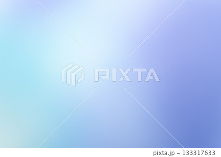 淡い水色のグラデーション 133317633