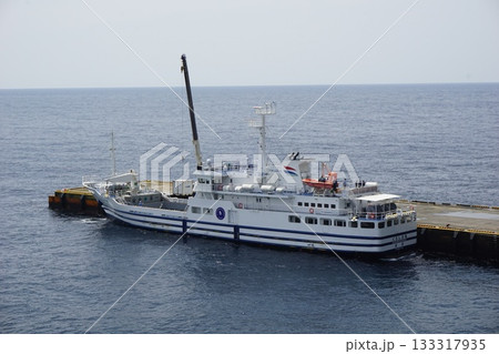 青ヶ島の港 133317935