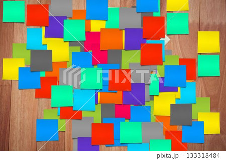 Different color sticky notes 133318484
