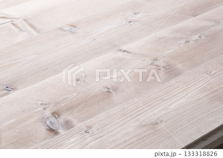 Bleached wooden planks background 133318826