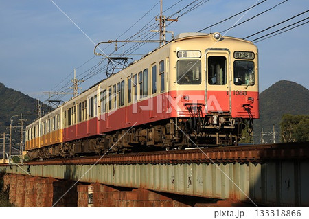 【ことでん】1080形〜復刻塗装〜+1100形(琴平線:円座〜一宮) 【ことでん】1080形〜復刻塗装〜+1100形(琴平線:円座〜一宮) 133318866