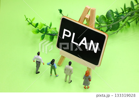 PLANの文字素材 133319028