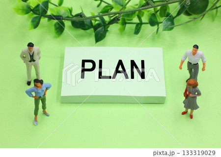 PLANの文字素材 PLANの文字素材 133319029