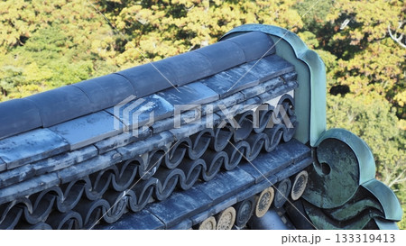 国宝 松江城 瓦 133319413