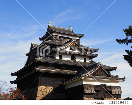 国宝 松江城 天守閣 133319482