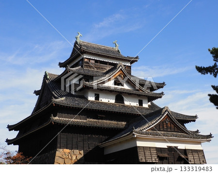 国宝 松江城 天守閣 国宝 松江城 天守閣 133319483