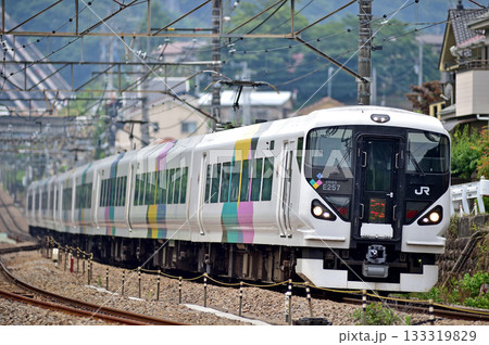 中央本線　上野原　JR東日本　E257系　M-104編成（松本）　あずさ　かいじ 133319829