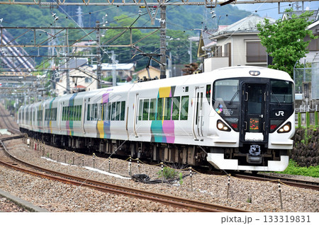 中央本線 上野原 JR東日本 E257系 M-113編成(松本) あずさ かいじ 中央本線 上野原 JR東日本 E257系 M-113編成(松本) あずさ かいじ 133319831