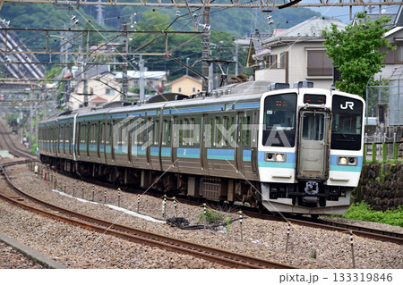 中央本線　上野原　JR東日本　211系　N308編成（長野） 133319846