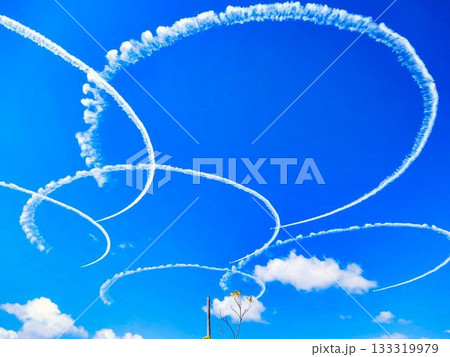 ブルーインパルス展示飛行　サクラ 133319979