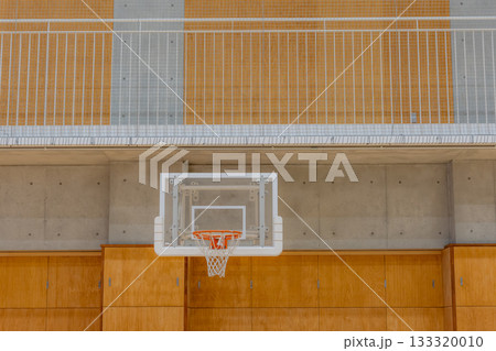 体育館のバスケットゴール 133320010