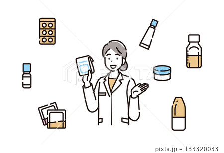 薬剤師　薬 133320033
