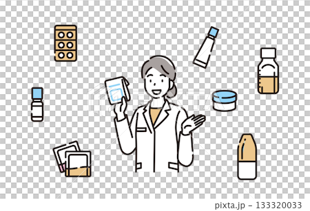 薬剤師　薬 133320033