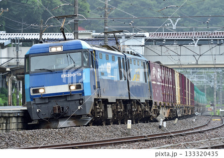 中央本線　上野原　JR貨物　EH200-19（高崎） 133320435