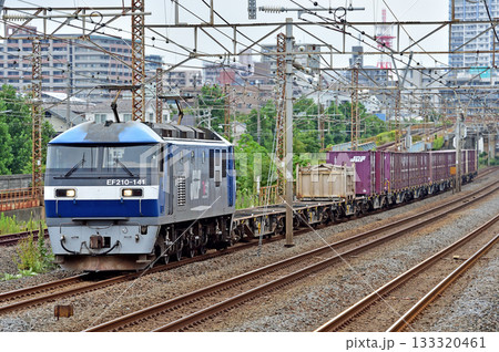 東海道本線 相模貨物 JR貨物 EF210-141(吹田) 東海道本線 相模貨物 JR貨物 EF210-141(吹田) 133320461