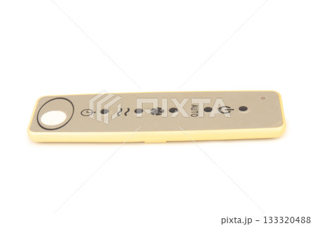 Air conditioner remote control on a white background 133320488