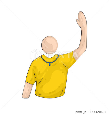 Illustration of basketball coach Illustration of basketball coach 133320695