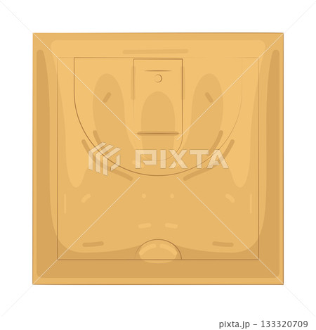 Illustration of basketball court 133320709