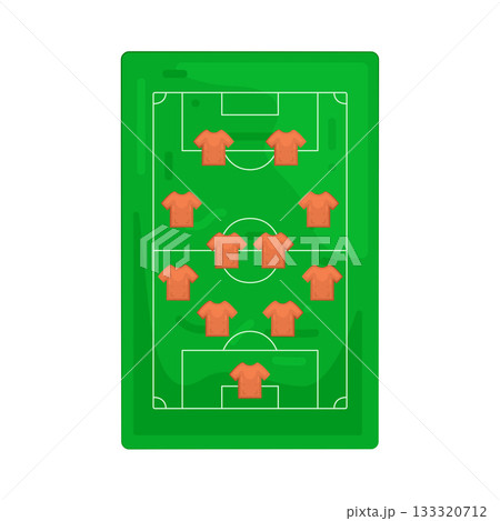 Illustration of football field Illustration of football field 133320712