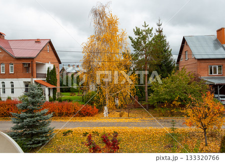 Autumn in the village 133320766