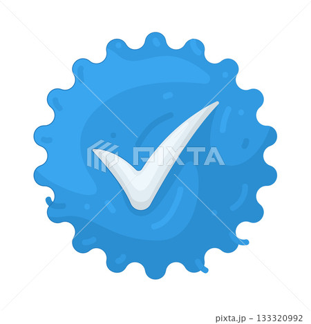 Illustration of verified  133320992