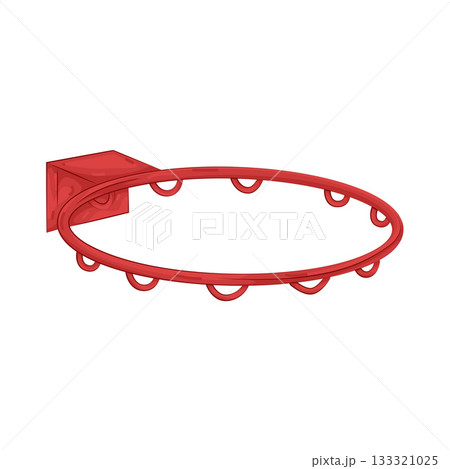 Illustration of basketball hoop Illustration of basketball hoop 133321025