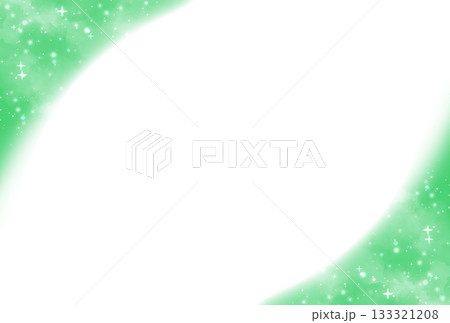 薄い緑色のキラキラした背景 133321208