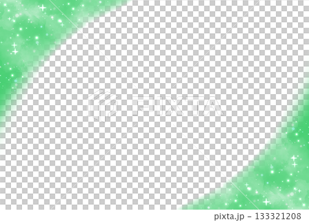 薄い緑色のキラキラした背景 133321208