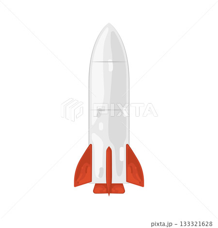 Illustration of rocket 133321628