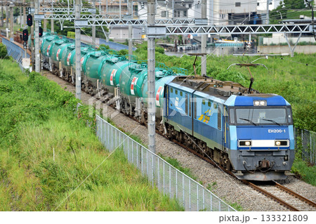 東海道本線　東高島－桜木町　JR貨物　EH200-1（高崎） 133321809