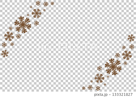 棕色斜紋雪花圖案 棕色斜紋雪花圖案 133321827
