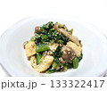 小松菜と油揚げとシメジの胡麻味噌和え 133322417