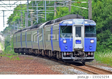 千歳線　植苗　JR北海道　キハ183系　北斗 133323254