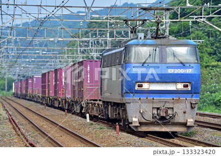 東海道本線　二宮－国府津　JR貨物　EF200-17（吹田） 133323420