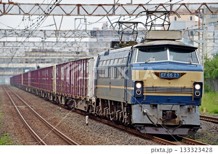 東海道本線　平塚　JR貨物　EF66-27（吹田） 133323428