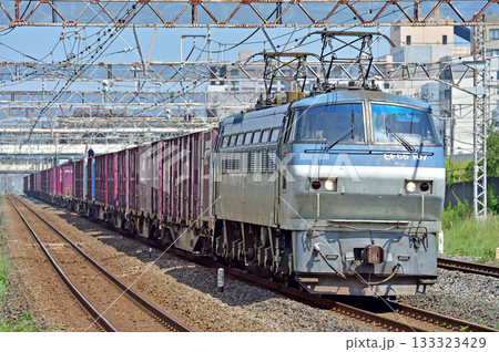 東海道本線　平塚　JR貨物　EF66-107（吹田） 133323429