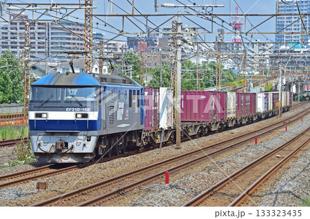 東海道本線 相模貨物 JR貨物 EF210-165(吹田) 東海道本線 相模貨物 JR貨物 EF210-165(吹田) 133323435