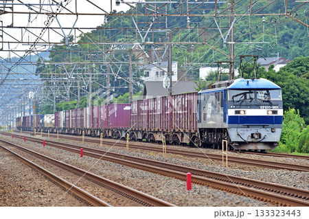 東海道本線　二宮－大磯　JR貨物　EF210-901（岡山） 133323443