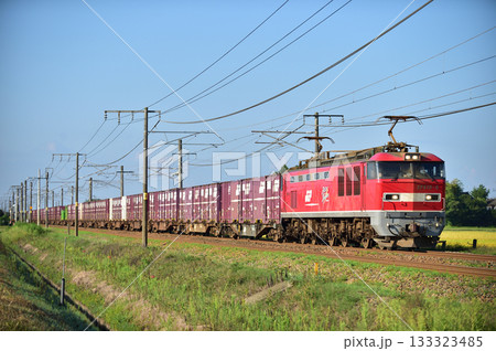 信越本線　見附－帯織　JR貨物　EF510-6（富山） 133323485