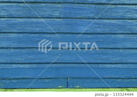 Full frame shot of blue wall Full frame shot of blue wall 133324494