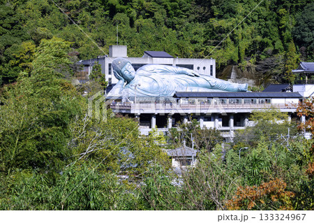 開運のご利益で知られる南蔵院の釈迦涅槃像（福岡県糟屋郡篠栗町） 133324967