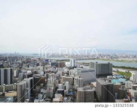 空中庭園展望台から眺める大阪景観|梅田スカイビル 空中庭園展望台から眺める大阪景観|梅田スカイビル 133325538