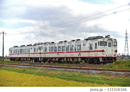 八戸線　八戸－長苗代　JR東日本　キハ40-558（盛岡） 133326166