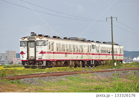 八戸線　八戸－長苗代　JR東日本　キハ40-555（盛岡） 133326176