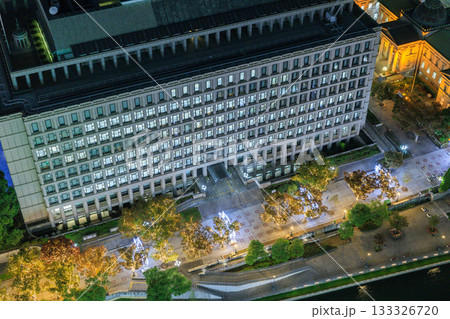 大阪中之島のクリスマスイルミネーション 133326720